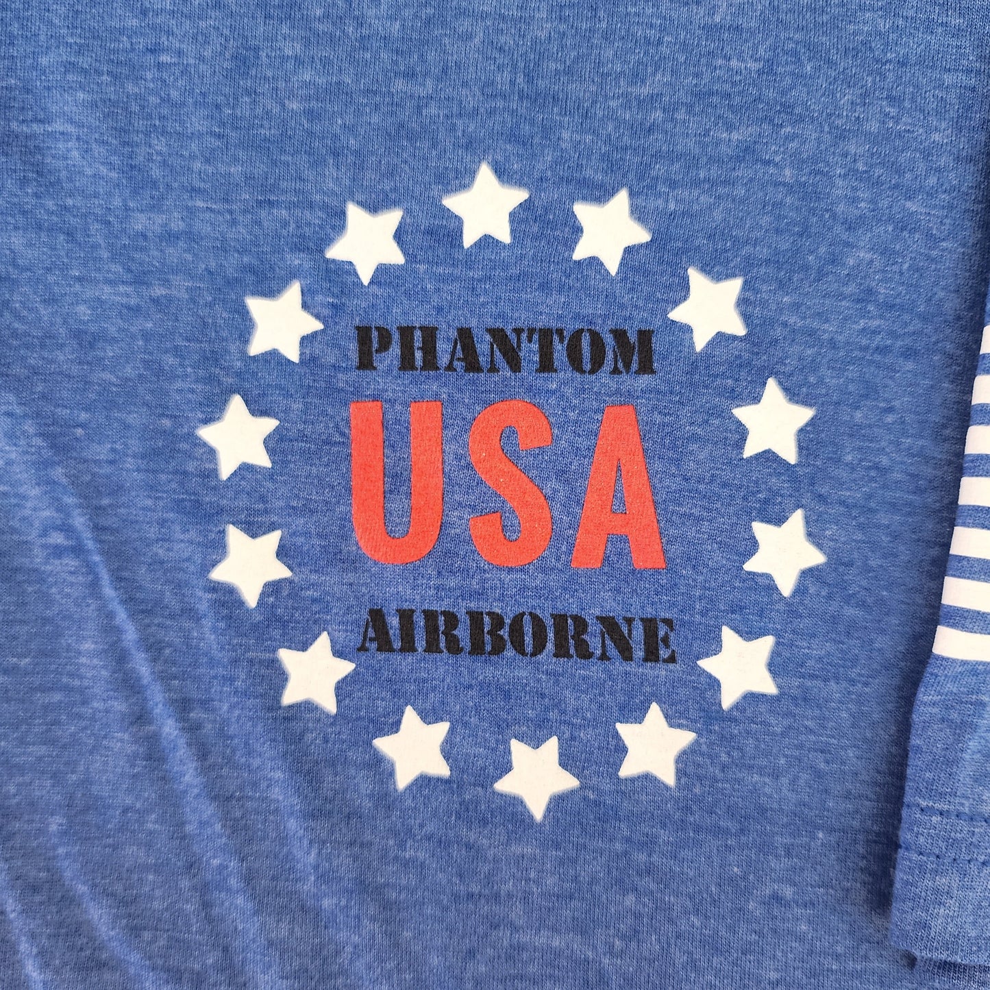 Red, White & Blue Phantom Airborne Brigade Shirt