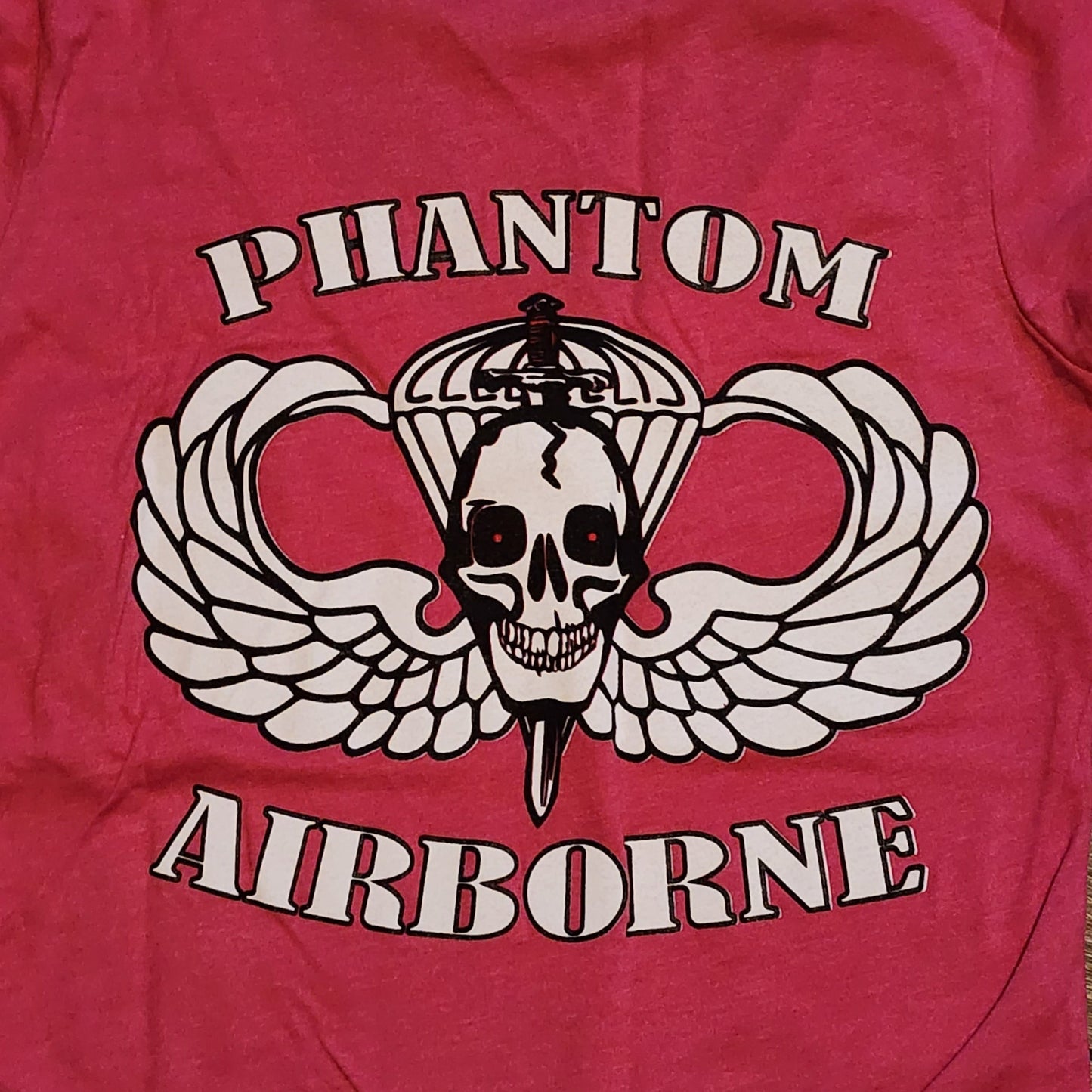 Woman's V-Neck Shirt, Dark Pink