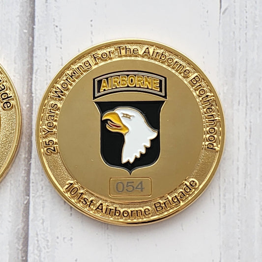 Phantom Airborne Brigade 101st Airborne Challange Coin