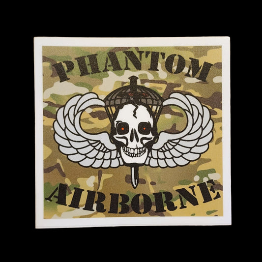 Camouflage Phantom Wings Sticker