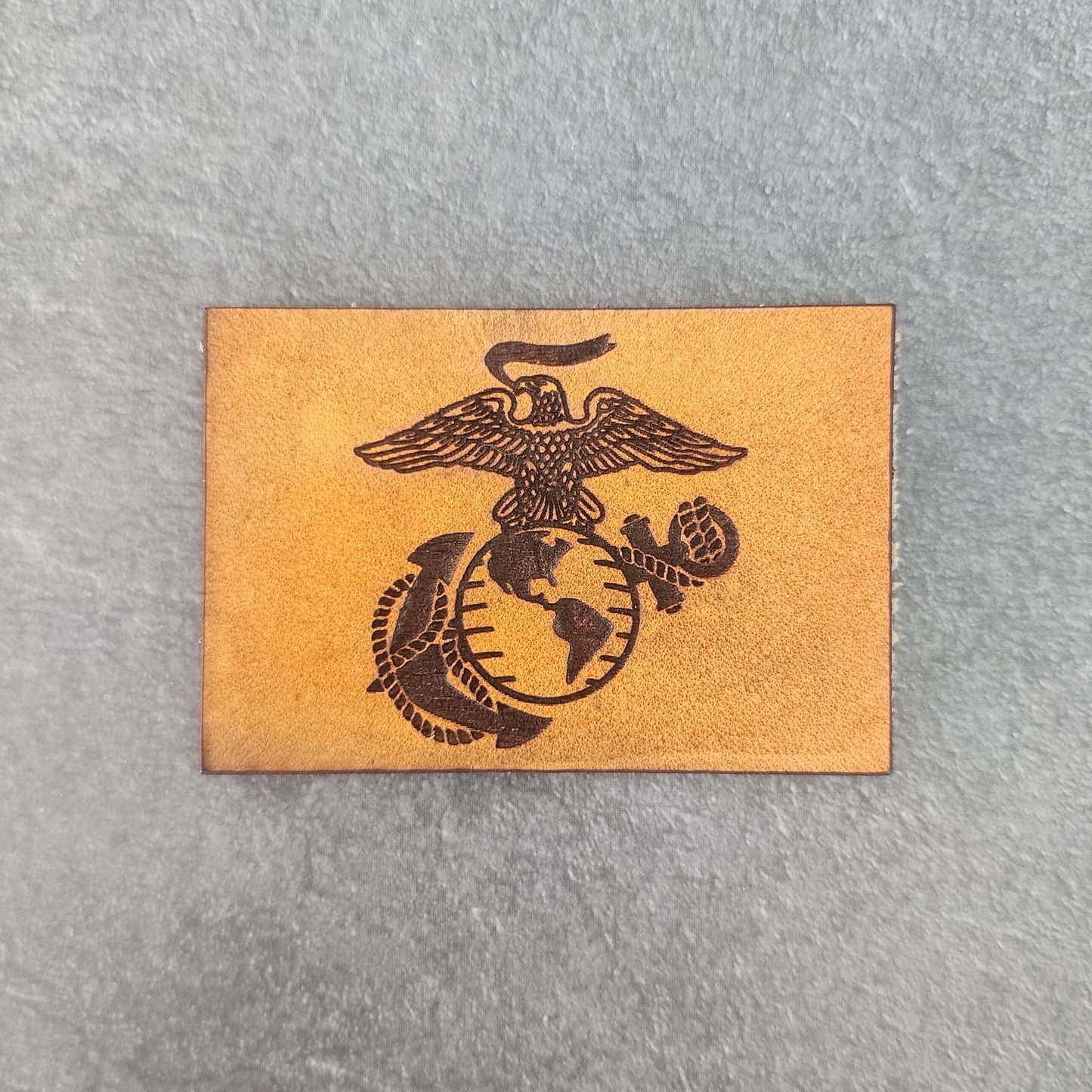 Marine Leather patch