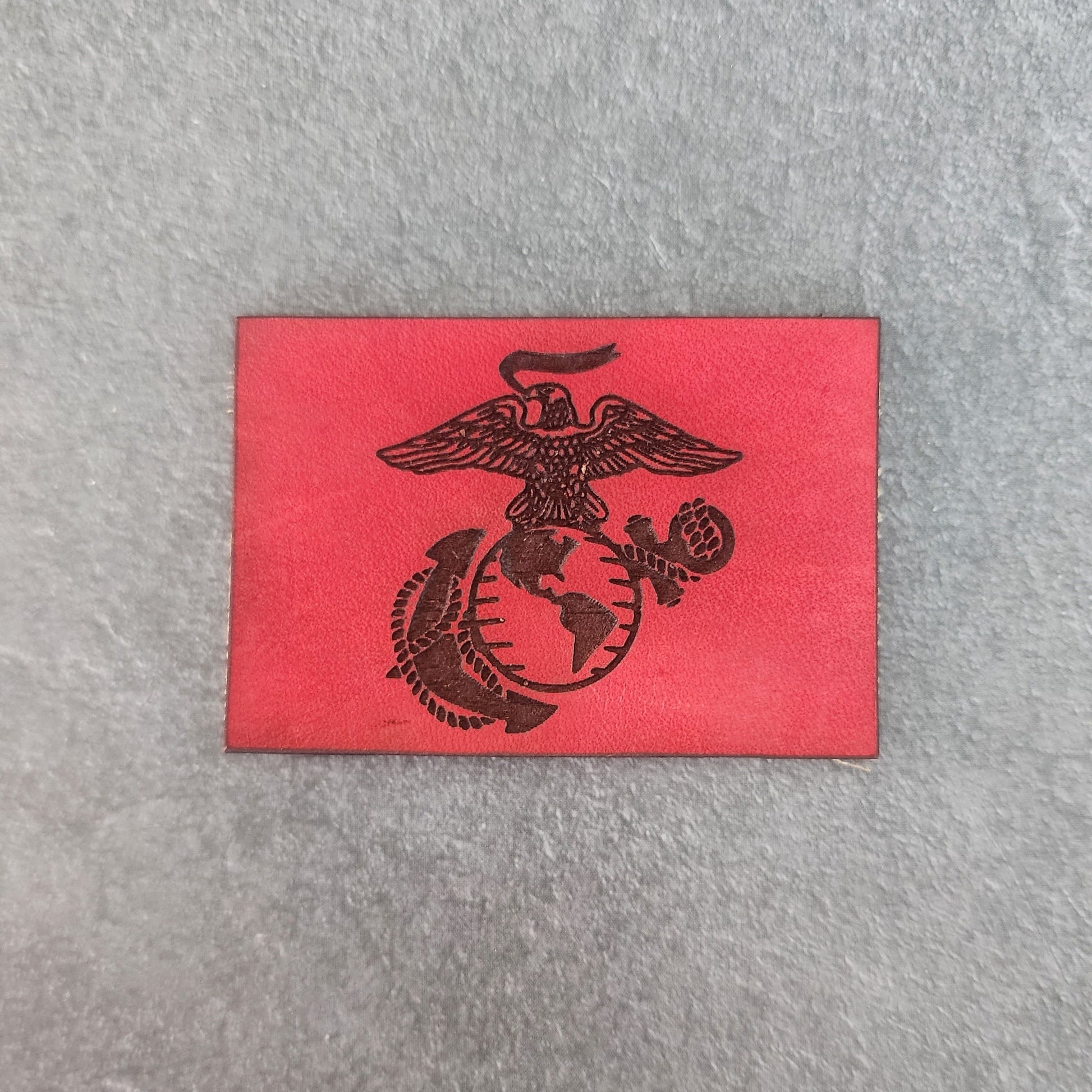 Marine leather patch