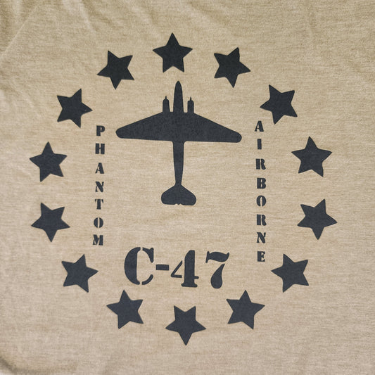 Phantom Airborne C-47 T-shirt
