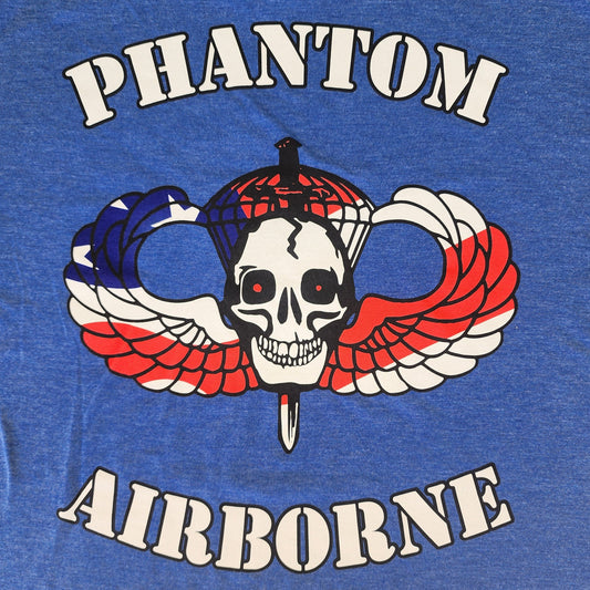 Red, White & Blue Phantom Airborne Brigade Shirt