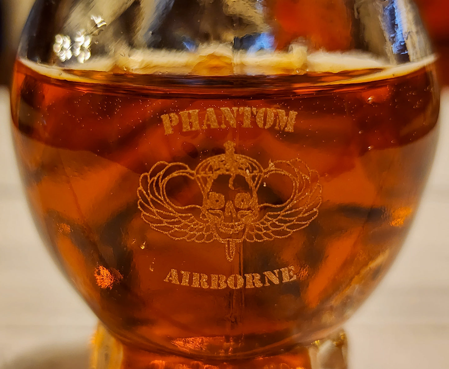 Phantom Airborne Shot Glass