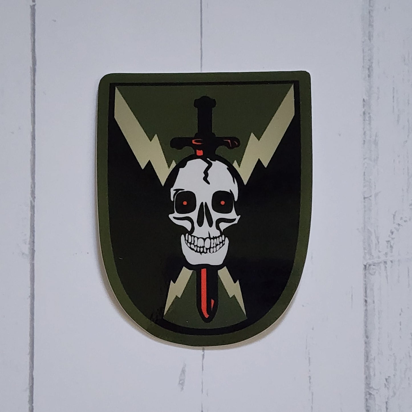 Subdued Phantom Airborne Brigade Flash Sticker
