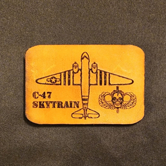 C-47 SKYTRAIN Leather Patch