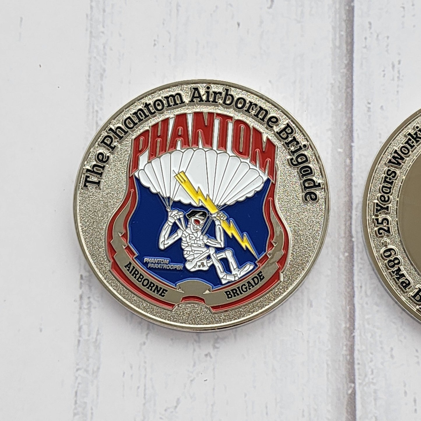 Phantom Airborne Brigade Bulgarian Challange Coin