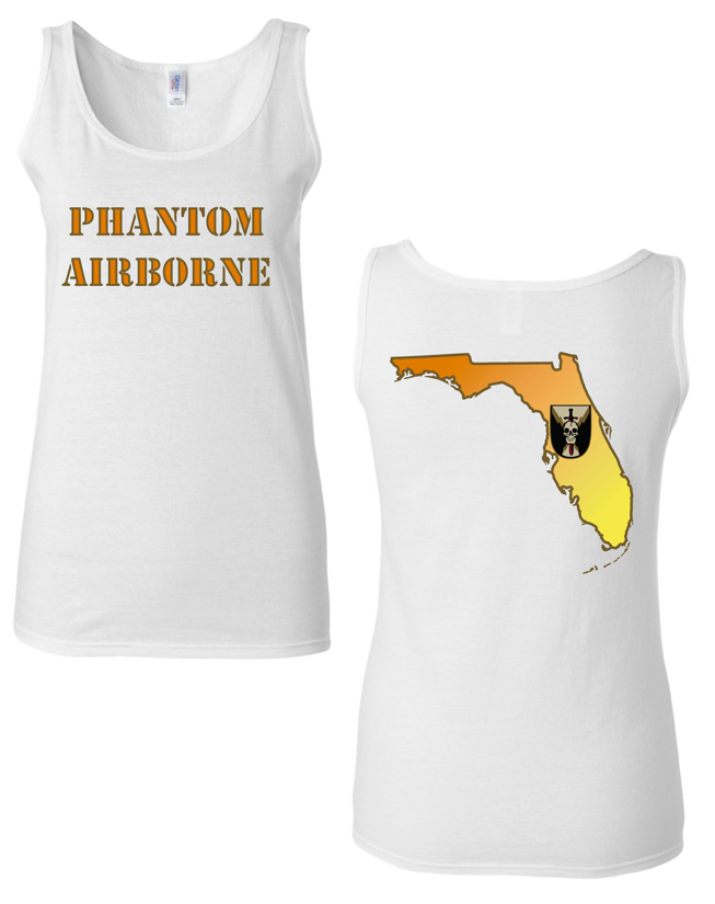 Women's White PAB Tank Top
