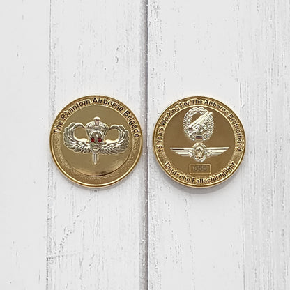 Phantom Airborne Brigade German Paratrooper Challange Coin