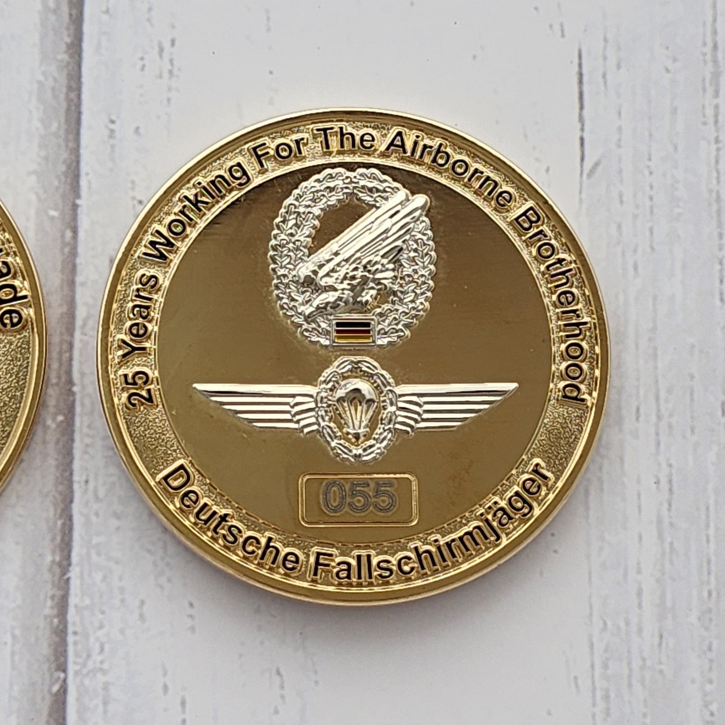 Phantom Airborne Brigade German Paratrooper Challange Coin