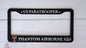 Phantom Airborne License Plate Frame