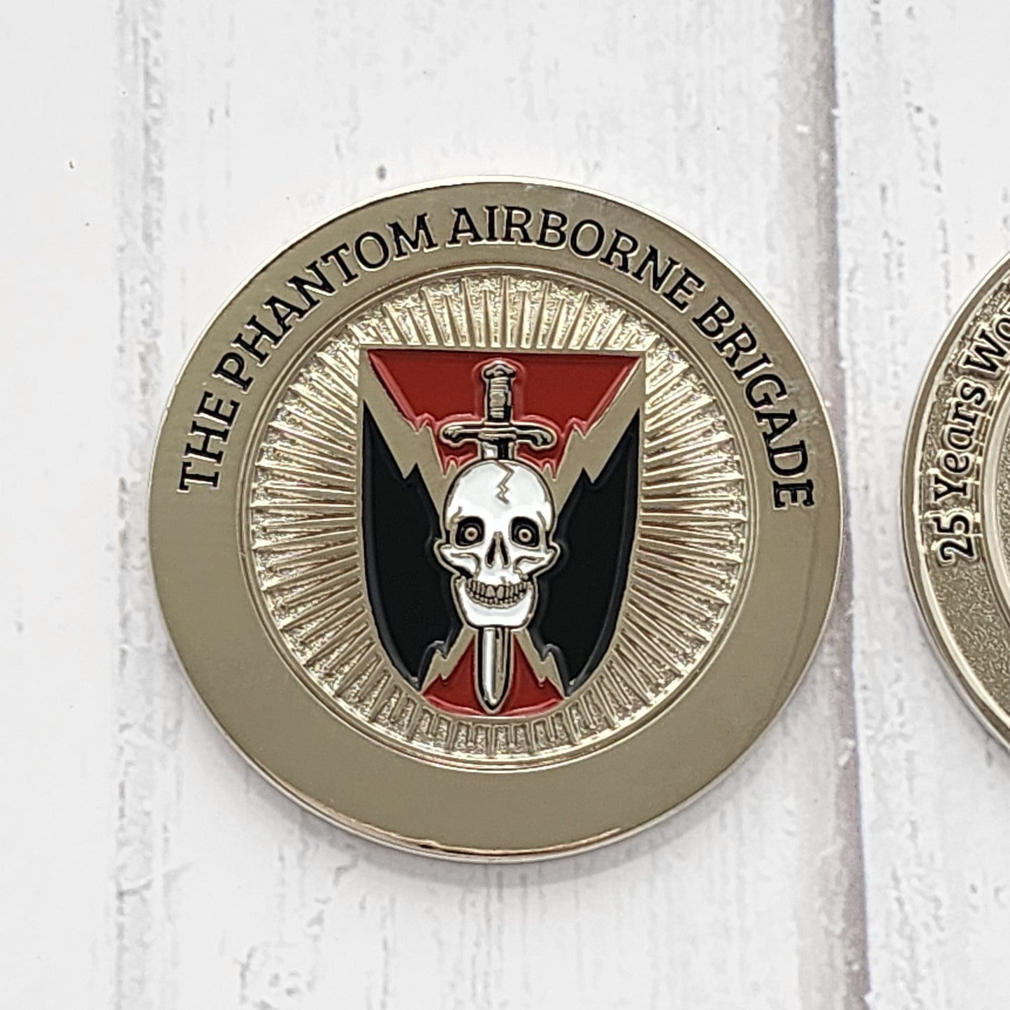 Phantom Airborne Brigade Special Air Service Challange Coin