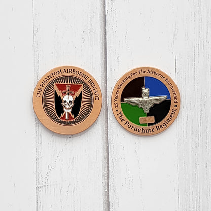 Phantom Airbrone Brigade Parachute Regiment Challange Coin