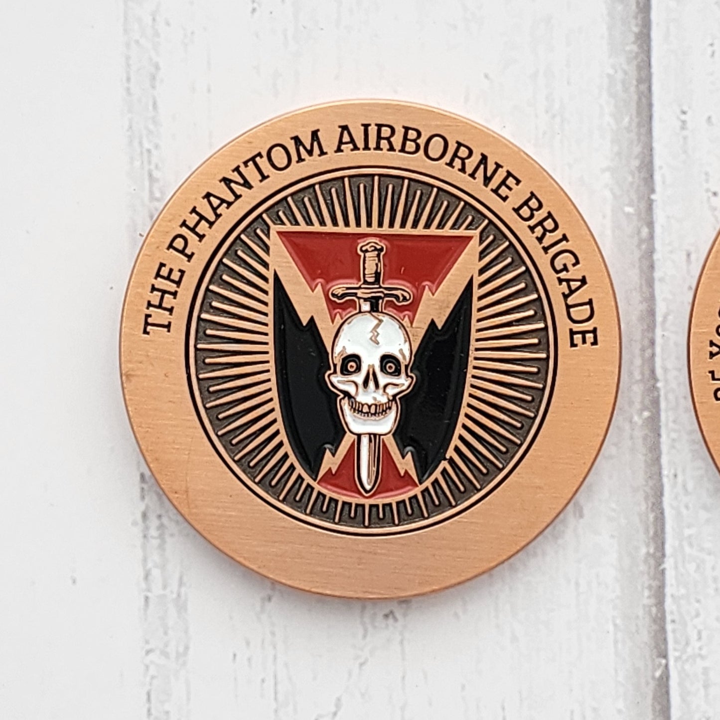 Phantom Airbrone Brigade Parachute Regiment Challange Coin