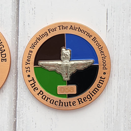 Phantom Airbrone Brigade Parachute Regiment Challange Coin