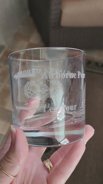 Phantom Airborne Engraved Glasses
