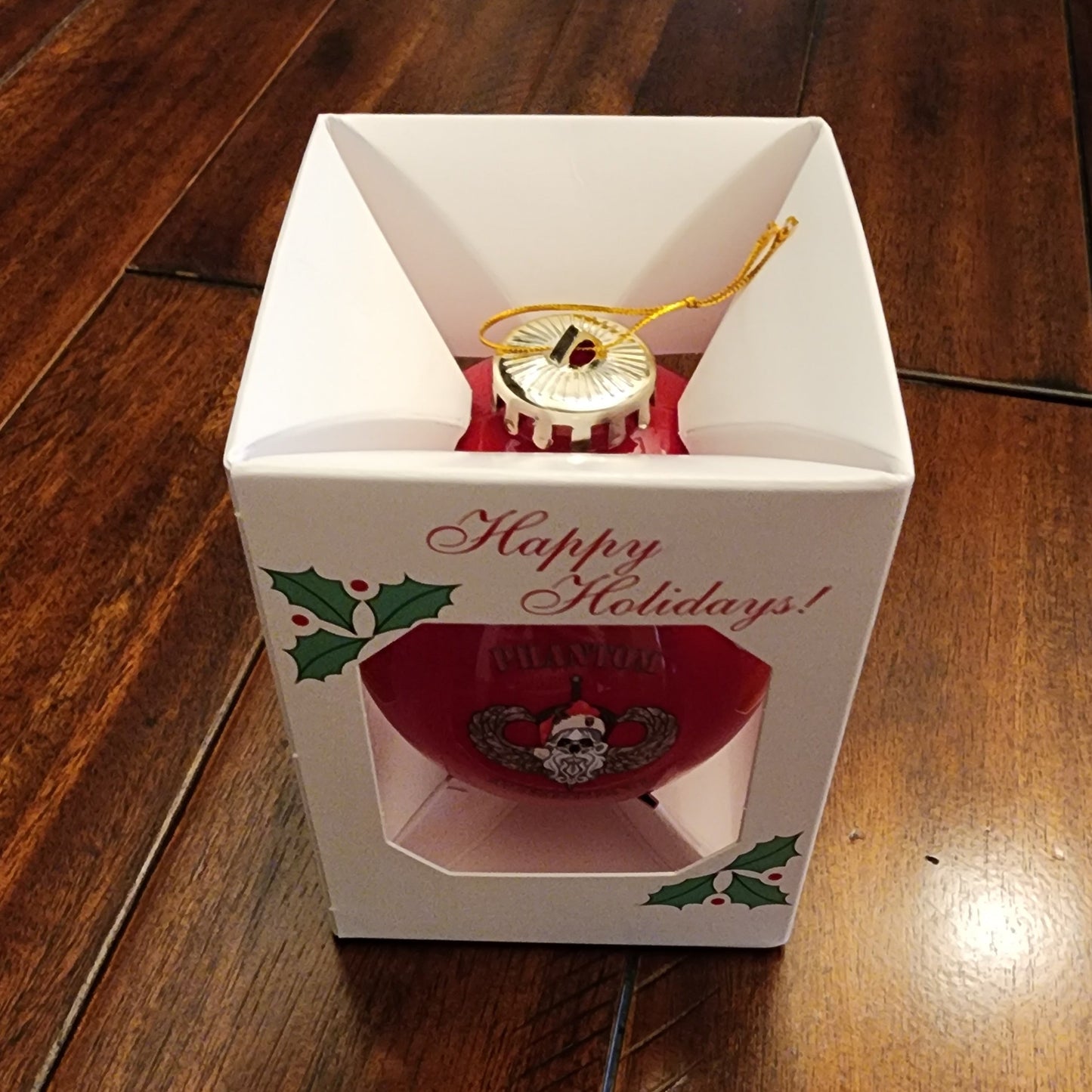 Phantom Airborne Christmas Ornament