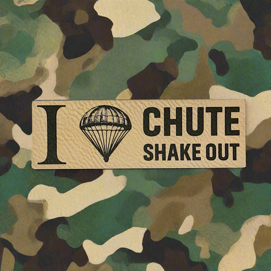 "I Love Chute Shake Out" Patch