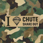 "I Love Chute Shake Out" Patch