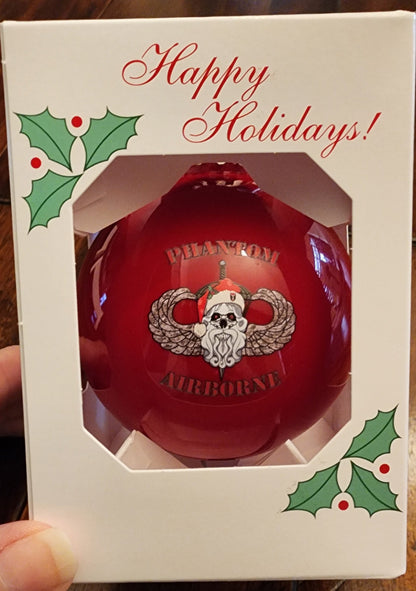 Phantom Airborne Christmas Ornament
