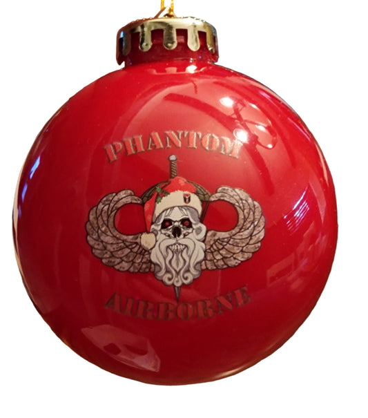 Phantom Airborne Christmas Ornament