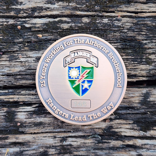 75th ranger challenge coin