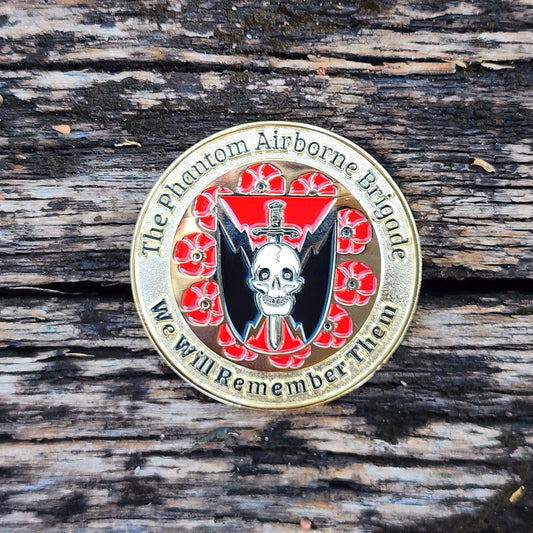 Phantom Airborne Brigade Remembrance Coin