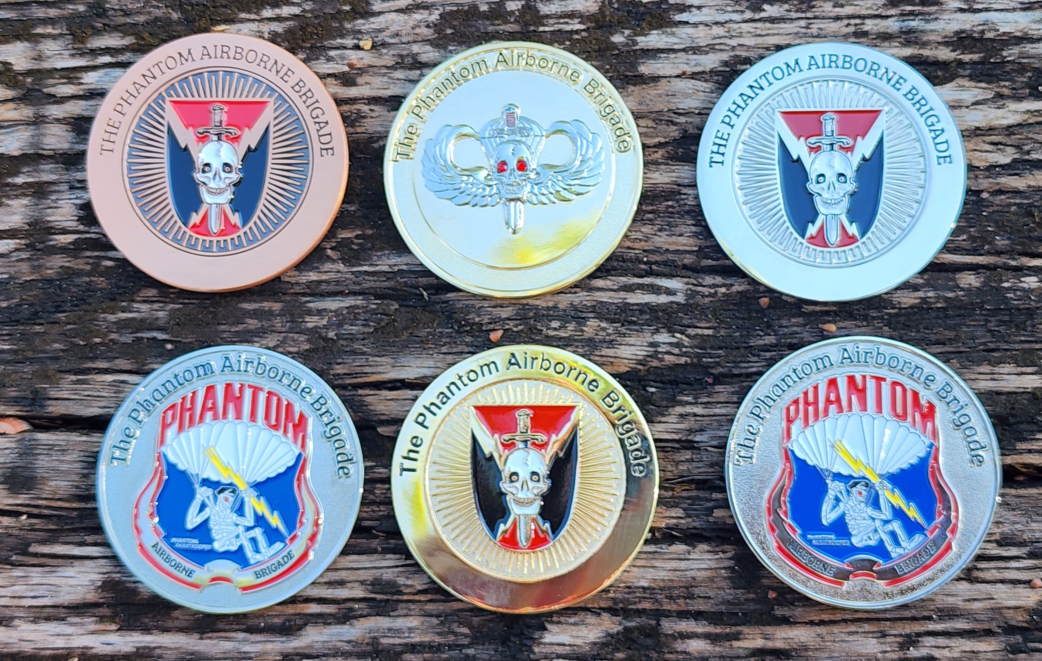 Phantom Airborne Brigade Operation Pathfinder Coin Set – Phantom ...