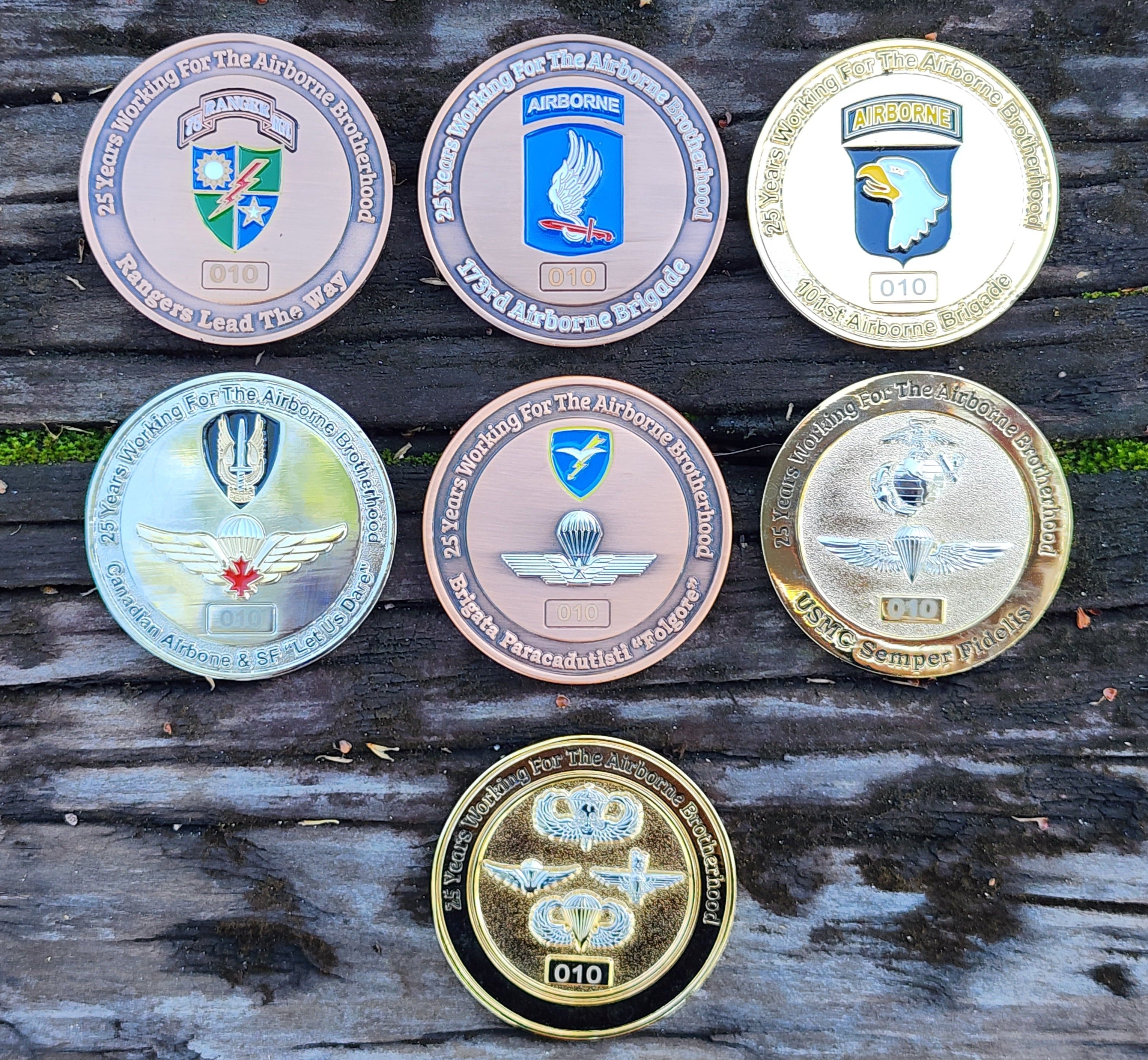Phantom Airborne Brigade Operation Pathfinder Coin Set – Phantom ...